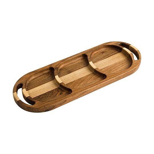 اردو خوری سه خانه دو دسته گردویی