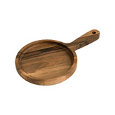 بشقاب کوچک تک دسته گردویی