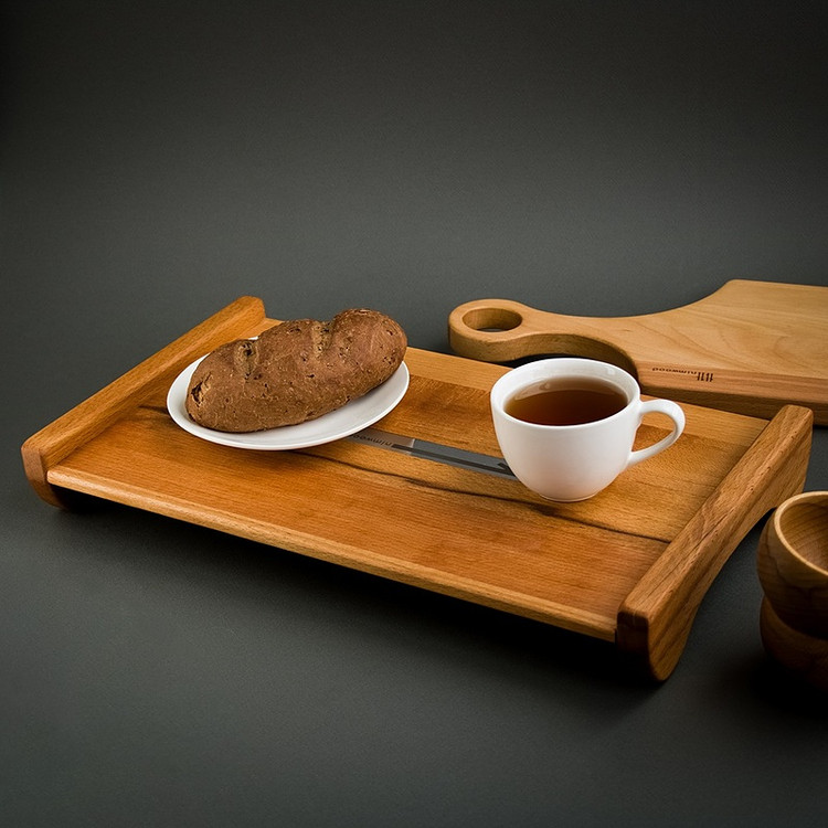 سینی مستطیل پایه دار