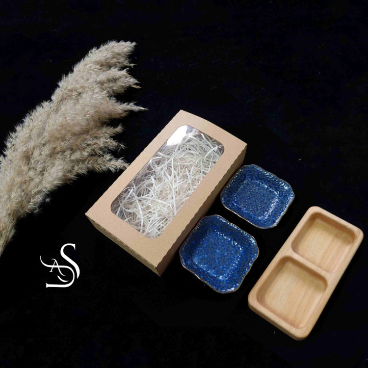 پک هدیه چوب و سرامیک