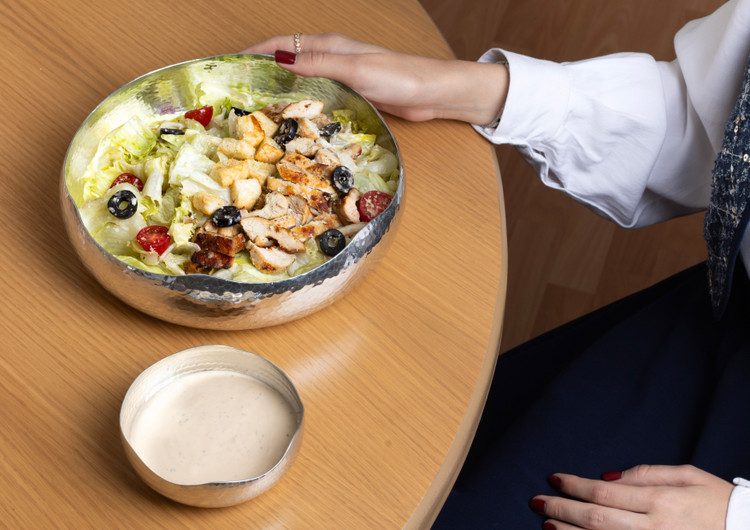 ظرف پذیرایی مسی درسا لب دالبر 2118 مسینو