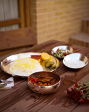 ظرف پذیرایی مسی درسا 2806