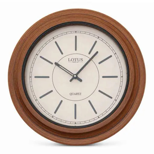 ساعت دیواری چوبی لوتوس مدل W-685