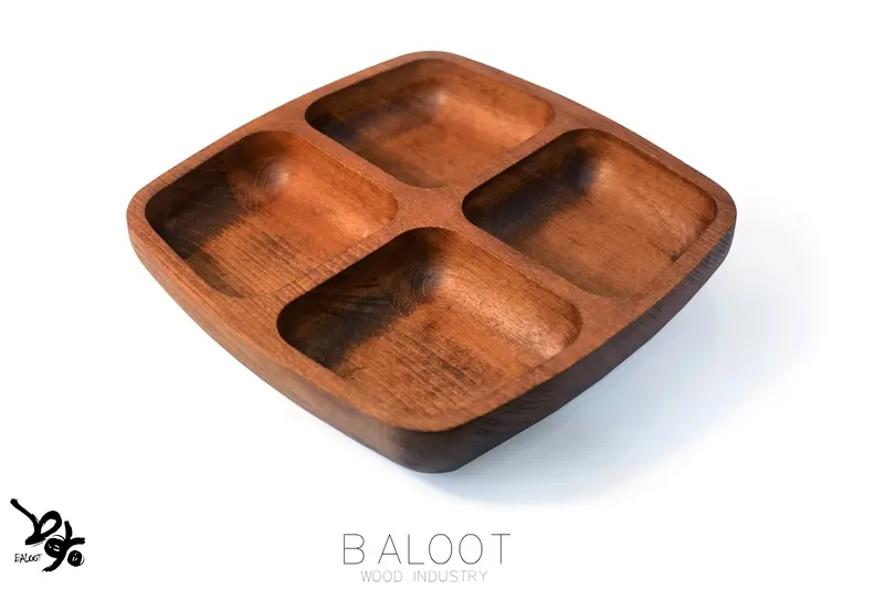 اردور چوبی چهارخانه مربع