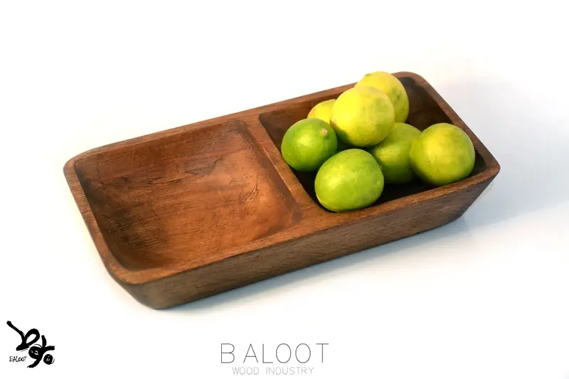اردور چوبی مستطیل دو خانه طرح آنجل