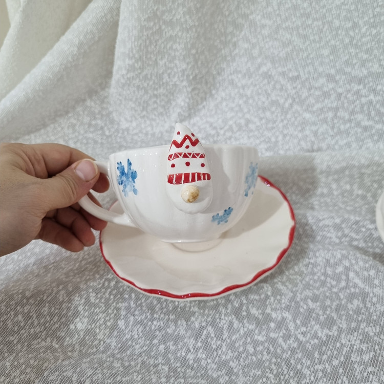 ست فنجان زیره سرامیکی